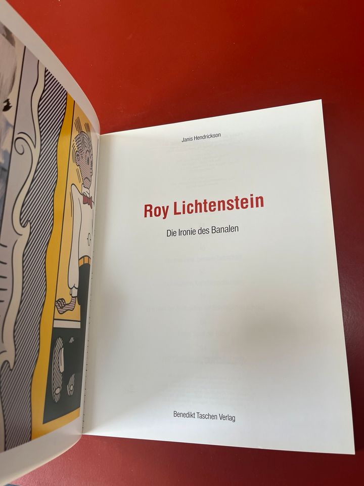 Roy Lichtenstein, Kunstbuch, Taschen Verlag in Großostheim