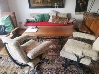 Wohnzimmer Couch mit Tisch und Sessel Bayern - Baldham Vorschau