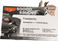 Mr. Wash Gutschein Autowäsche+Innenreinigung Rheinland-Pfalz - Worms Vorschau