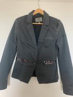 Soccx Blazer Gr. 38/M Baumwolle blau grau Nordfriesland - Tönning Vorschau