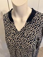 More&More 40 Hemd Bluse Shirt Langarm Muster blau L Top Nordrhein-Westfalen - Bad Salzuflen Vorschau