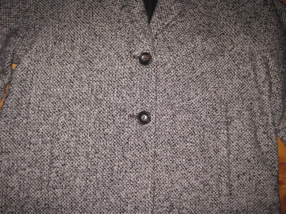 Zara Wolljacke meliert Kurzmantel Wolle Fischgrät Boho L in Hannover