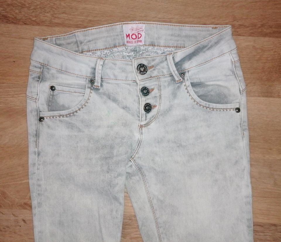 M.O.D Ulla Skinny Stretch Jeans Gr. 27/32 *Grau* in Blankenburg (Harz)