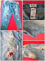 Jeanshose mit Blüten - Stickerei Sachsen - Amtsberg Vorschau