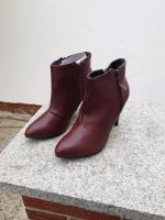 Stiefelette Gr.39 Laura Scott bordeauxrot Berlin - Tempelhof Vorschau