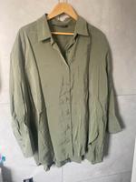 Zara Sommer Oversize Bluse Gr.  M wie neu khaki Bayern - Neufahrn Vorschau