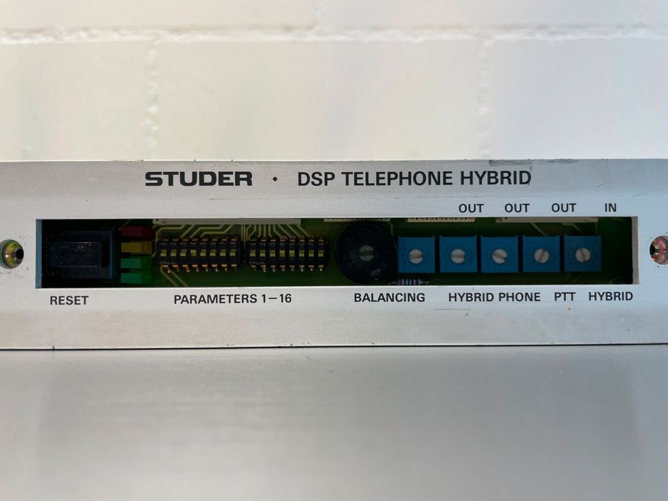 Studer DSP Telefon Hybrid Typ 5.918.140 Nr 104 in Hilzingen