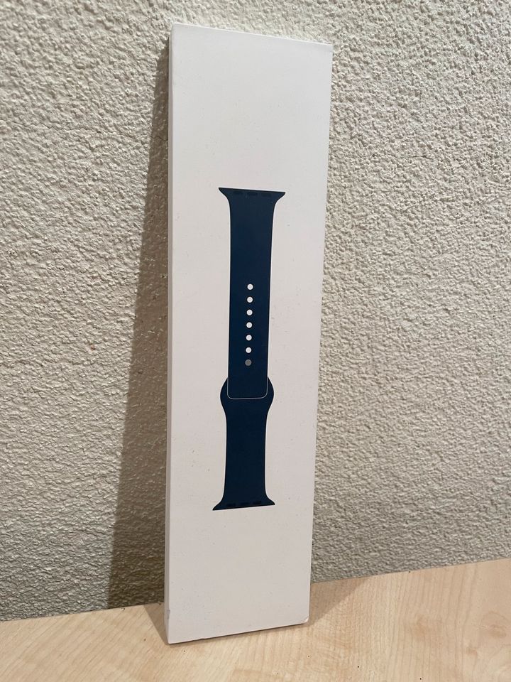 Apple Watch 41 mm Sport Band - Abyss Blue, NEU!!! in Korntal-Münchingen