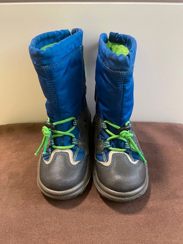 tolle warme Superfit Stiefel Husky Gr. 27 blau Gore-tex TOP in Erfurt