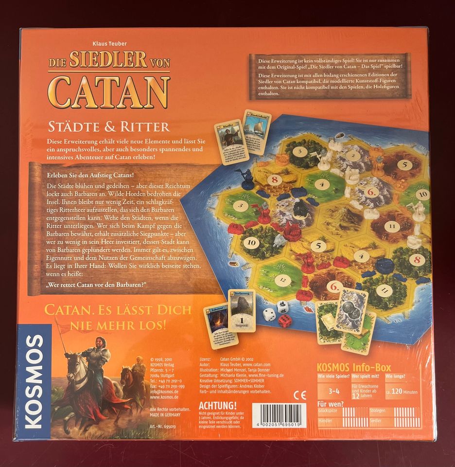 Städte und Ritter - Erweiterung Die Siedler von Catan neu in Bochum