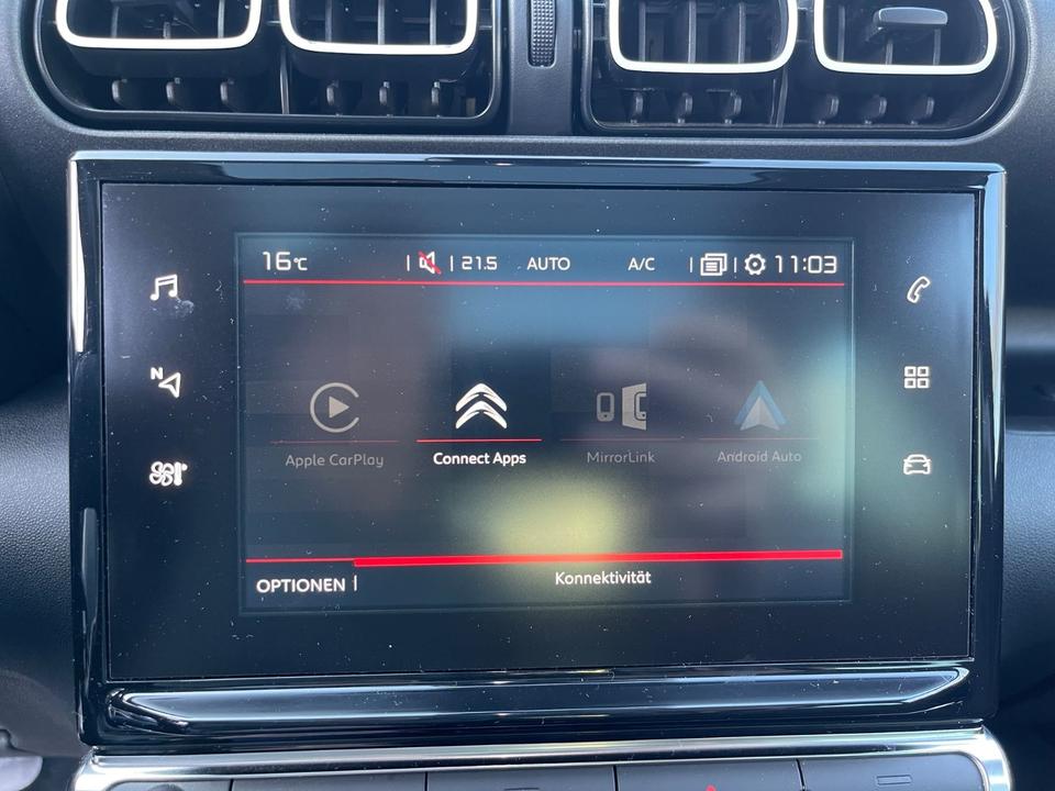 Citroën C3 Aircross Shine 1.2 Klima Navi Panorama 8x Alu in Lüdenscheid