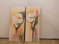 Diptychon „Callas“ zweiteiliges Bild Set 50x20cm Niedersachsen - Hann. Münden Vorschau