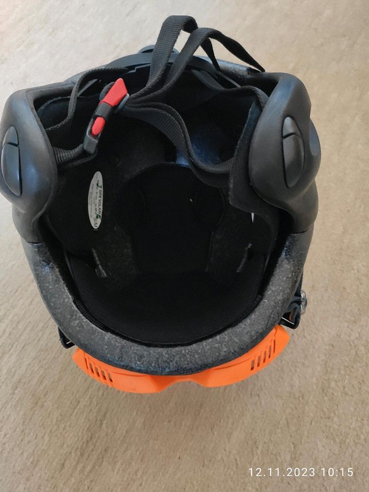 Ski/Snowboard Helm Kinder Größe S/M + Skibrille in Sünching