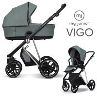 My Junior VIGO - 2in1 Kinderwagen-Set - Mint Green - XXL-Zubehörpaket - NEU Hessen - Fulda Vorschau