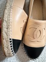 Chanel Espadrilles Lammleder 40 beige schwarz Sandalen Ballerina Köln - Bayenthal Vorschau