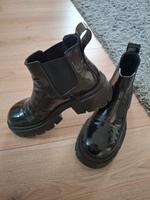H&M Boots Lederoptik Gr 40 Thüringen - Steinach Vorschau