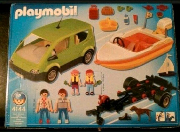 Playmobil 4144 Familyvan mit Bootsanhänger neu in Berlin