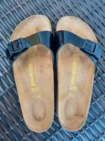 Birkenstock Madrid schwarz Lack 37 normal/breit/weit Baden-Württemberg - Simonswald Vorschau