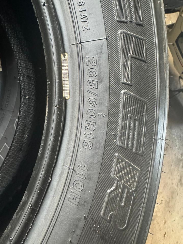 Bridgestone 265/60 R18 Winterreifen für z.B. Hilux in Schöppingen