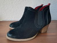 Tamaris Stiefeletten, Pumps Gr. 38, schwarzes Leder Kiel - Elmschenhagen-Nord Vorschau