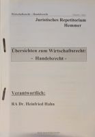 Hemmer Intensivkurs WIrtschaftsrecht 2020 Frankfurt am Main - Sachsenhausen Vorschau