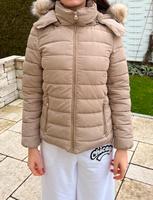 Winterjacke, Damen, grau/gold, Gr. M, Kapuze, sehr gut erh. Bayern - Germering Vorschau