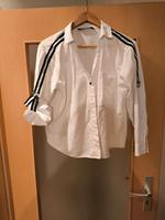 Zara Hemd Bluse Gr.M weiß Ärmel Streifen Hessen - Linden Vorschau