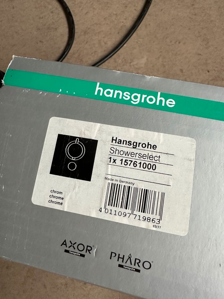 Hansgrohe Showerselect Chrome NEU Farbset in Wolfsheim