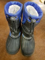 Winterstiefel Junge Stiefel Größe 31 schwarz blau Sachsen-Anhalt - Wernigerode Vorschau