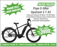 E-Bike Flyer Upstreet 3 7.43 Herren schwarz UVP 5449€ SONDERPREIS Niedersachsen - Ostrhauderfehn Vorschau