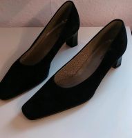 Pumps Gabor schwarz Velour Gr. 5 1/2 Hessen - Wölfersheim Vorschau