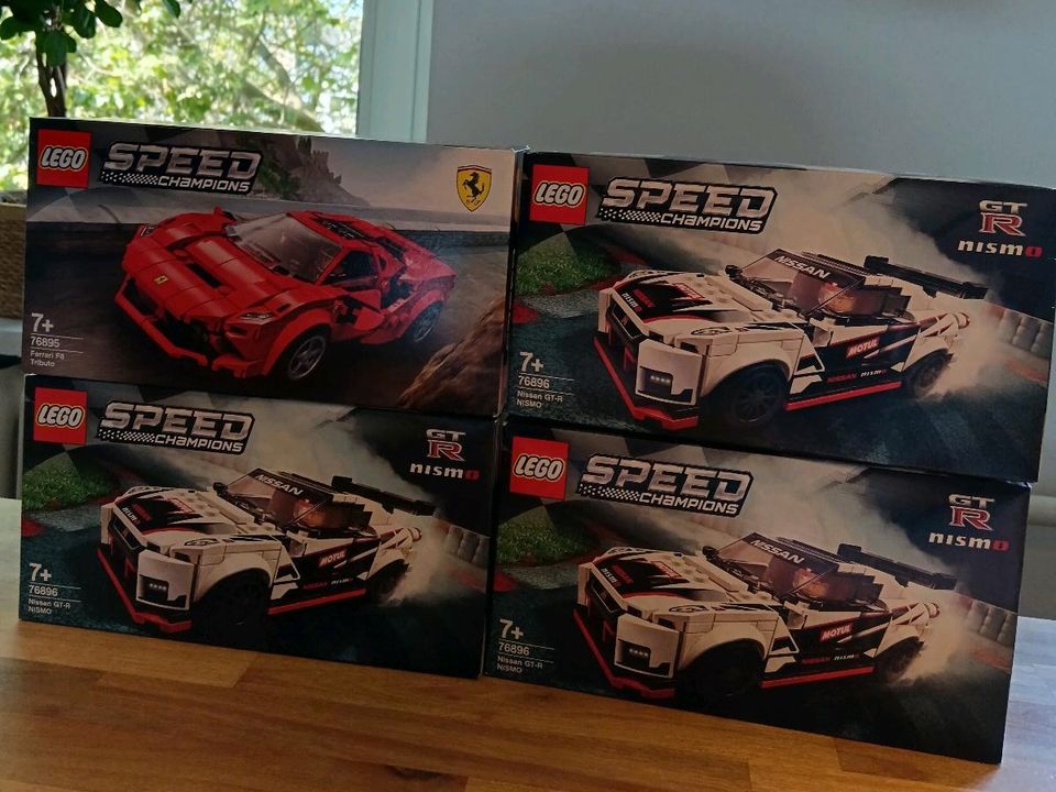 Lego 76895 76896 - Speed Champions Ferrari F8/Nissan GT 4 - Neu in Köln
