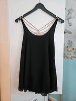 wunderschöne schwarze Bluse Top Oberteil mit Kette, S, 34/36 Nordrhein-Westfalen - Niederkrüchten Vorschau