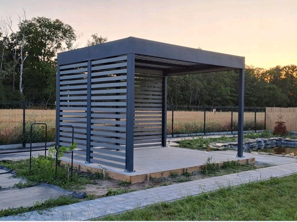 Carport Überdachung Pavillon Terrassendach Terrasse Garage in Löcknitz