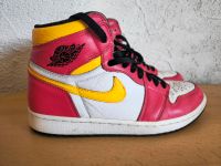 Nike Air Jordan 1 High Light Fushion Red Baden-Württemberg - Aalen Vorschau