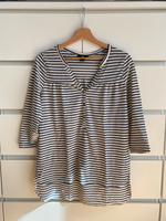 Lässiges Shirt von H&M Gr. S blau weiß gestreift Leinen Dresden - Neustadt Vorschau