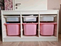 Regal mit Aufbewahrungsboxen ,  Mädchen, pink, weiß Bremen - Woltmershausen Vorschau