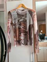NEU Langarm Shirt Tshirt Top transparentes Oberteil Hippie Retro Kr. Passau - Passau Vorschau