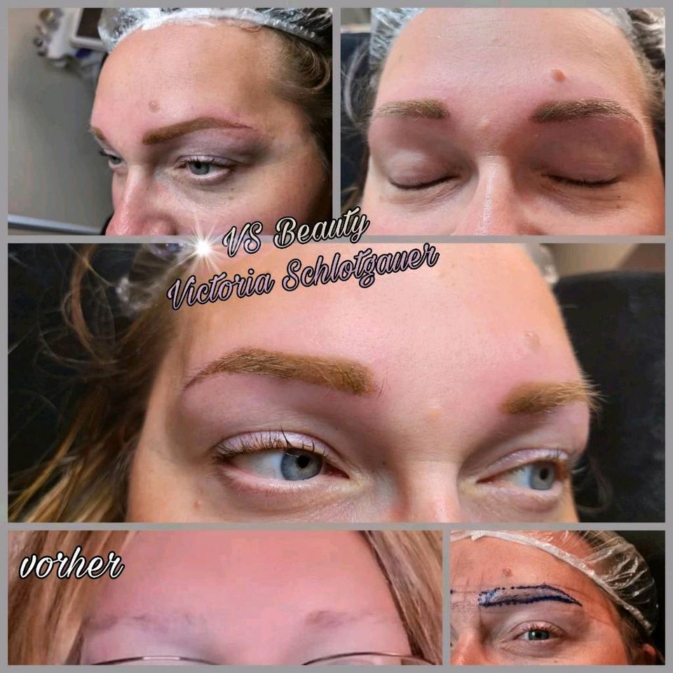 Augenbraun, Lippen, Wimpernkranzverdichtung Permanent Make-up in Greifenstein