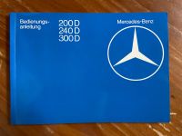 Bedienungsanleitung Mercedes Benz 123 D Rheinland-Pfalz - Arzbach Vorschau