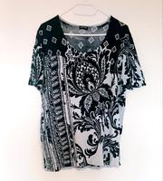 ⚜️ GERRY WEBER Wunderschöne Tunika schwarz weiß XL 44 Bayern - Zorneding Vorschau