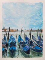 Aquarelle Venedig.. original Nordrhein-Westfalen - Herne Vorschau