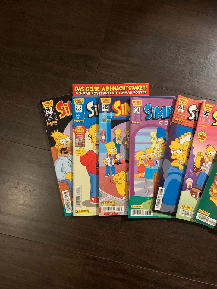 Simpsons Comics in Würzburg