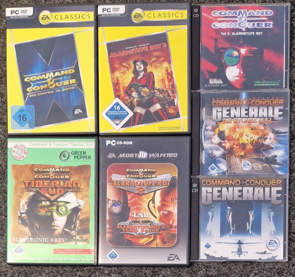 Command & Conquer Spiele Sammlung in Rendsburg