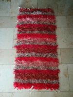 Flauschiger Teppich, bett vorleger rot grau schwarz, 65*160 cm Bayern - Haßfurt Vorschau
