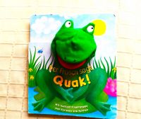 segr gut erh.Kindebuch,Fingerpuppen-Buch "Der Frosch sagt Quak!" Dresden - Niedersedlitz Vorschau