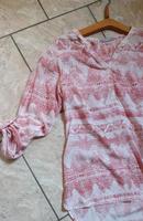 Cecil  3/4 Bluse Gr S/36/38/M Viskose weiß rot Hohes Kreuz - Mengelrode Vorschau