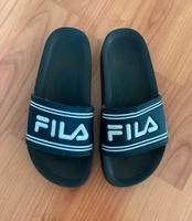 FILA Kinder Badelatschen Slides, blau, Gr. 33 Bayern - Eggenfelden Vorschau