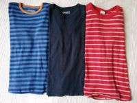 3 Langarmshirt/ Longsleeve 116/122 Jakoo Zara Ringel uni Dresden - Pieschen Vorschau