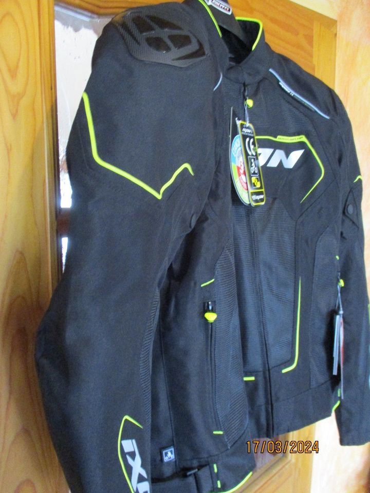 IXON Motorradjacke Zephyr Air HP Gr. L (H48-50, D40-42) NEU SUPER in Blankenheim